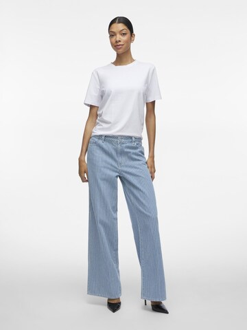 VILA Wide Leg Jeans in Blau