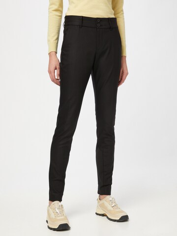 MOS MOSH Slim fit Pants in Black: front