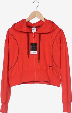 NIKE Kapuzenpullover S in Orange: predná strana