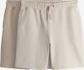 The Set Regular Housut värissä beige: etupuoli