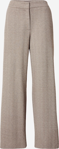 s.Oliver BLACK LABEL Wide Leg Hose in Beige: Vorderseite