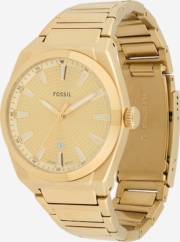 auksinė FOSSIL Analoginis (įprasto dizaino) laikrodis 'EVERETT': priekis