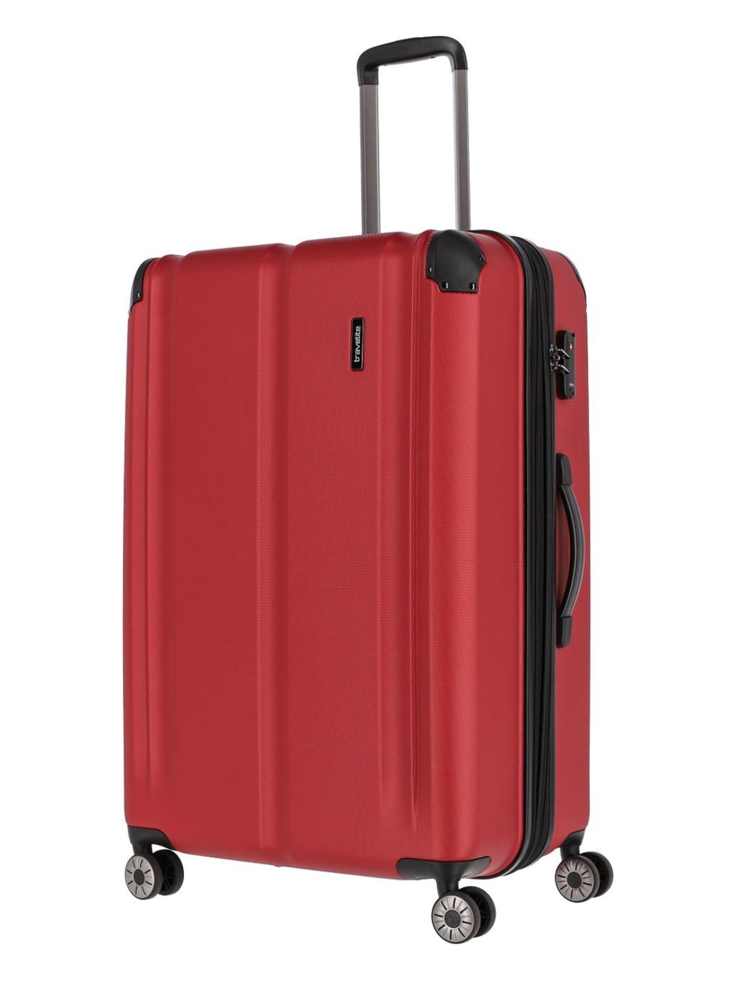 TRAVELITE Kovček | rdeča barva: sprednja stran