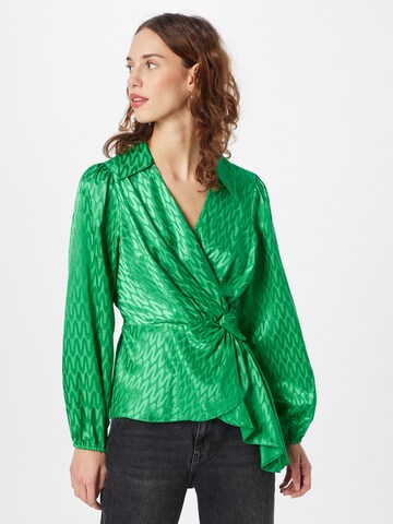 River Island Blouse in Groen: voorkant