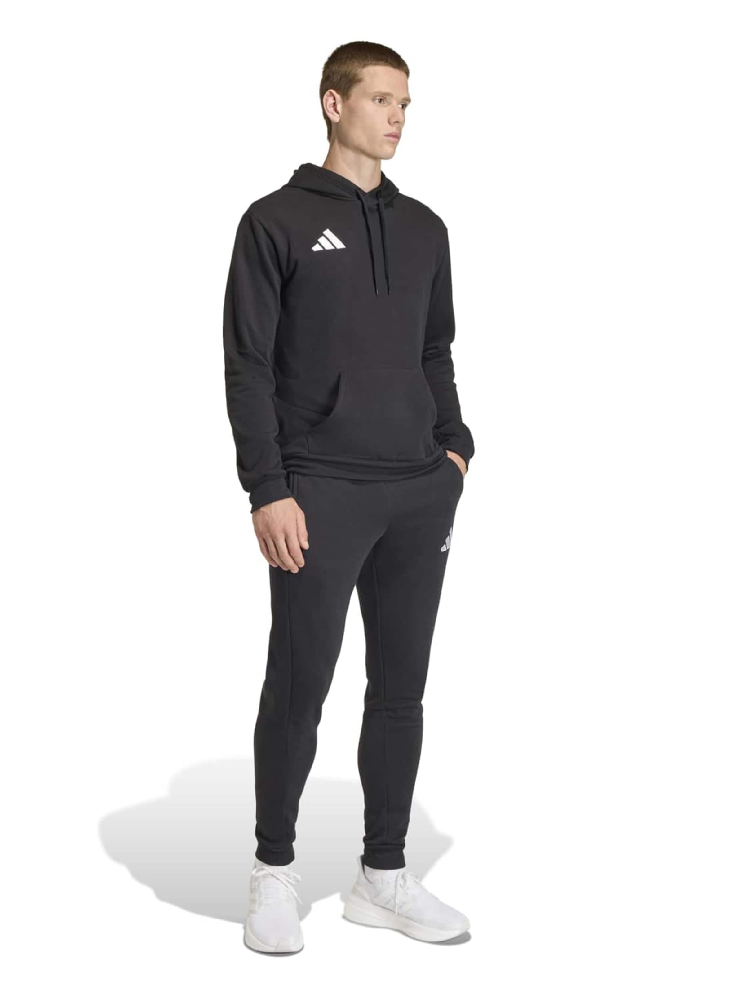 juoda ADIDAS PERFORMANCE Sportinio tipo megztinis 'Entrada26': priekis