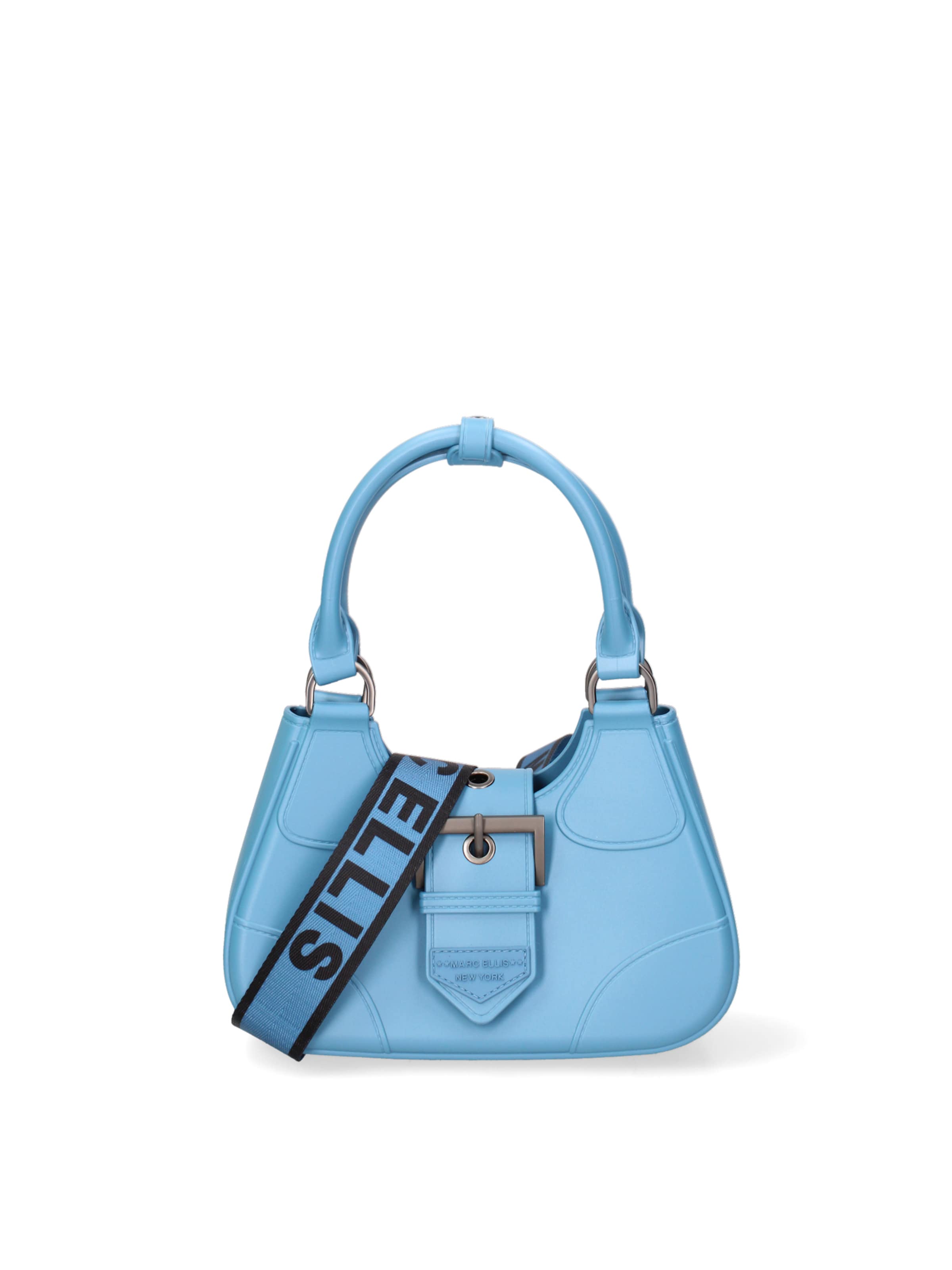 Borsa a mano di Marc Ellis in blu: frontale