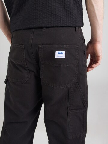 HUGO Baggy Pants 'Getro251D' in Black
