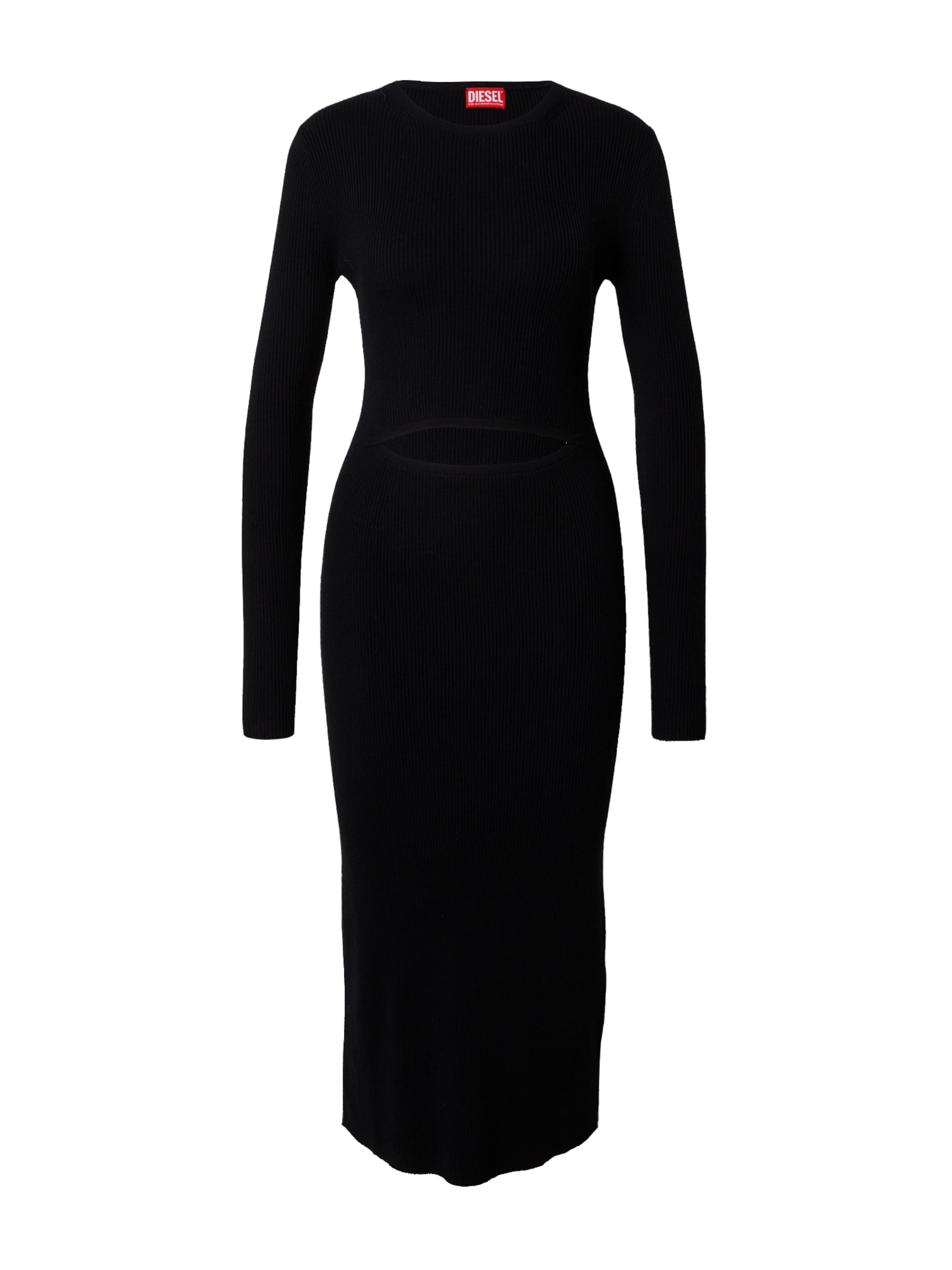 Robes en maille 'PELAGOS' DIESEL en noir : devant