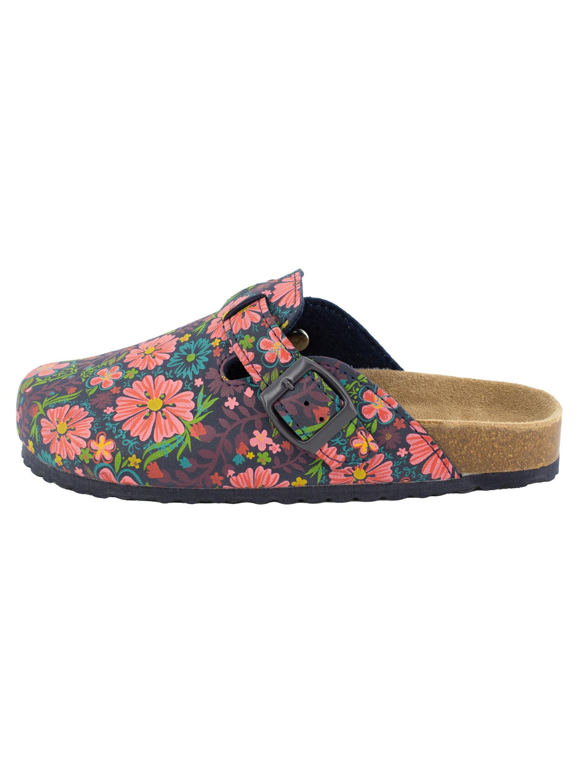 SUPERSOFT by Indigo Clogs 'Classic' in Mixed colors: front