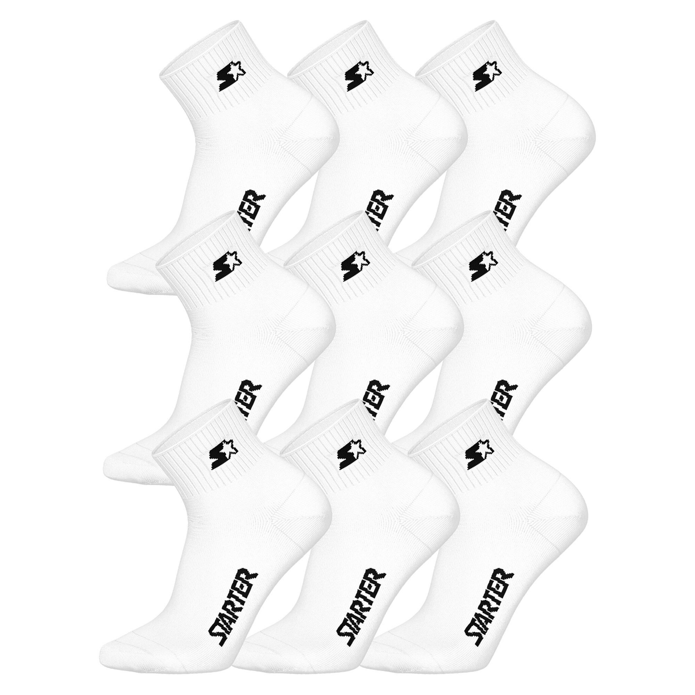 Starter Socks in White: front