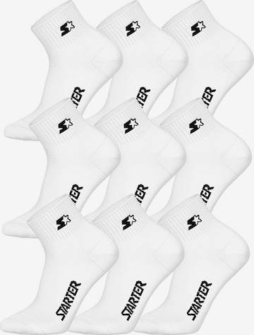 Starter Socks in White: front