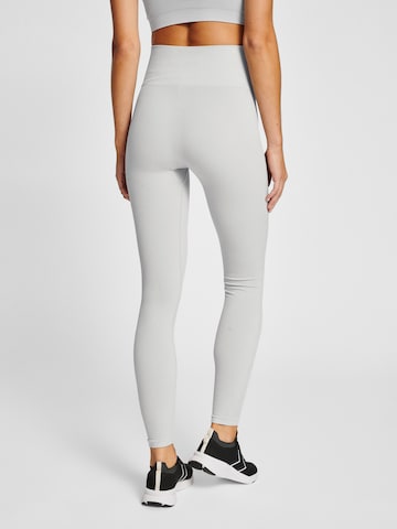 Hummel Skinny Workout Pants 'Rest' in Grey