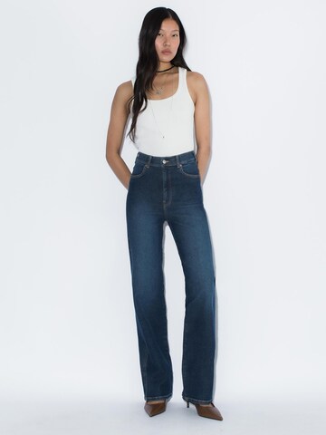Dr. Denim Slim fit Jeans 'Moxy High Straight' in Blue