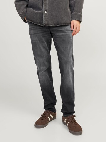 JACK & JONES Baggy Jeans 'Glenn' in Zwart