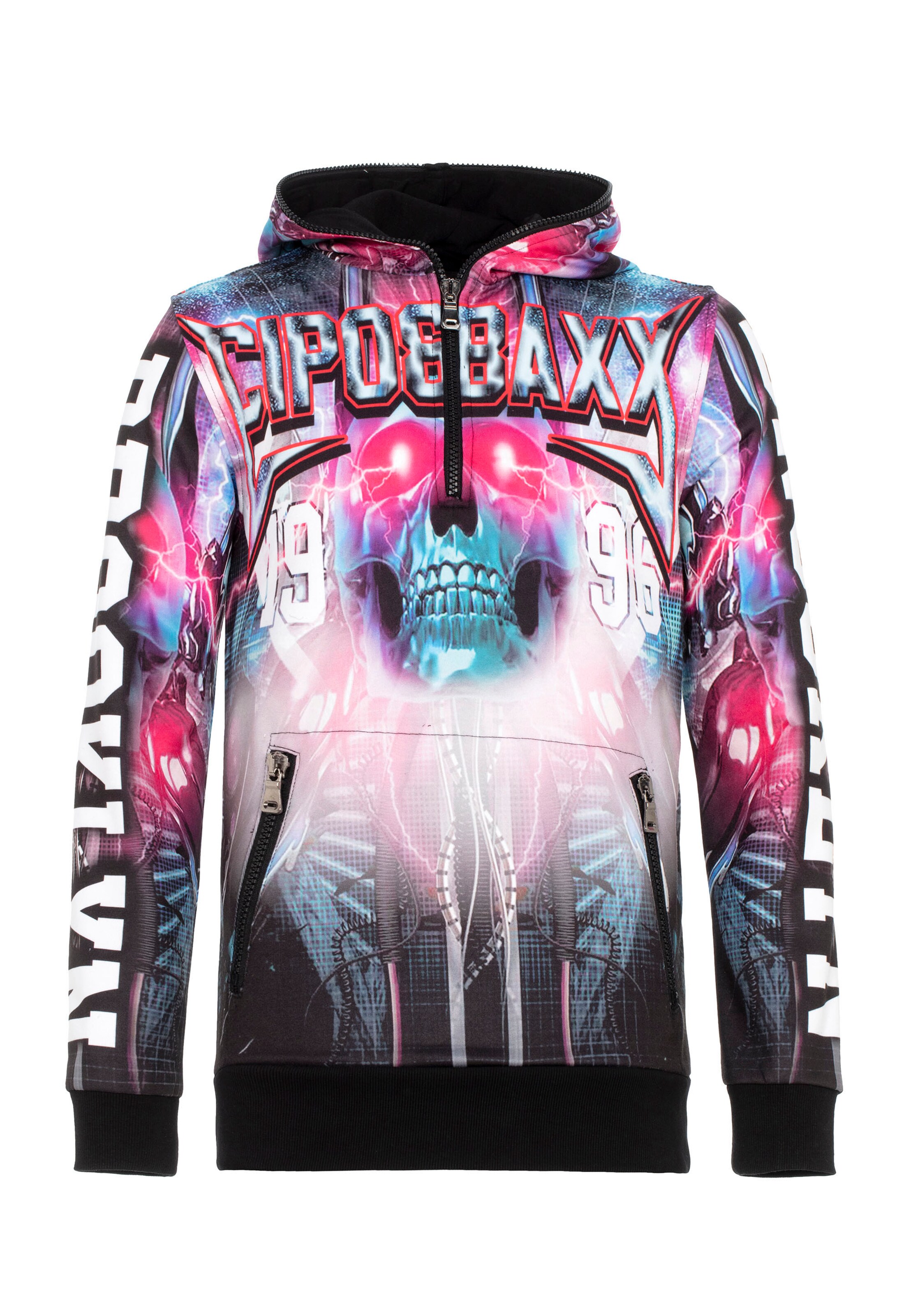 CIPO & BAXX Sweatshirt in Mischfarben: Vorderseite