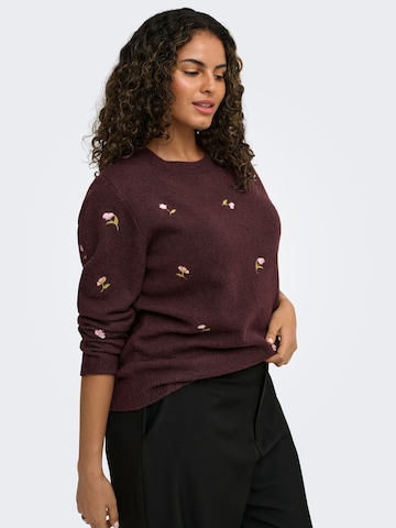 ONLY Carmakoma Sweater in Brown