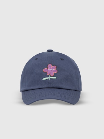 Play Play Pauly Hat 'CHECKER TOBI' in Blue: front