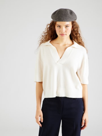 Pull-over Sofie Schnoor en blanc : devant