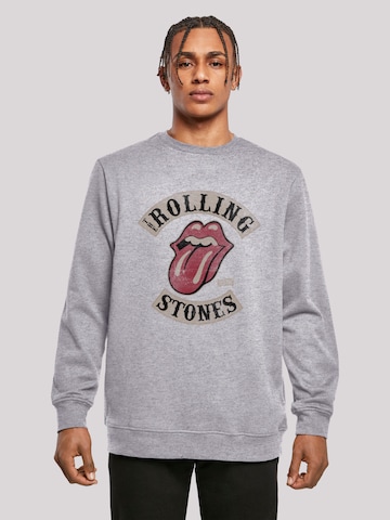 F4NT4STIC Sweatshirt 'The Rolling Stones' in Grijs: voorkant