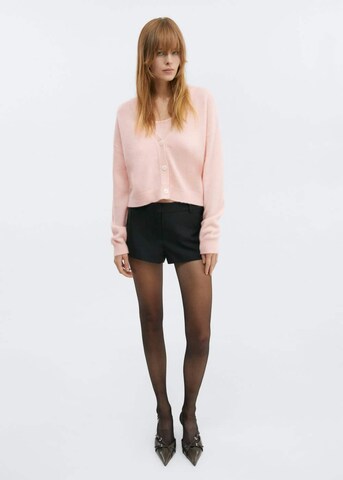 MANGO Knitted Top 'Bica' in Pink