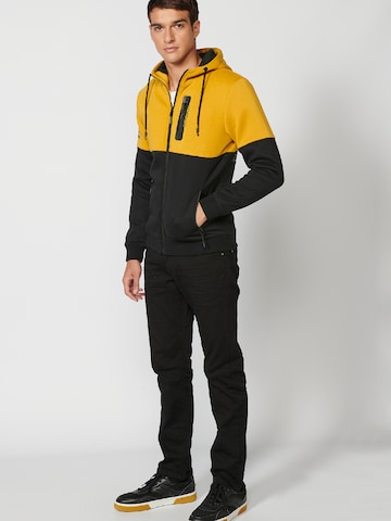 Veste mi-saison KOROSHI en jaune