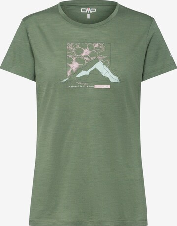 CMP Performance Shirt in Green: front