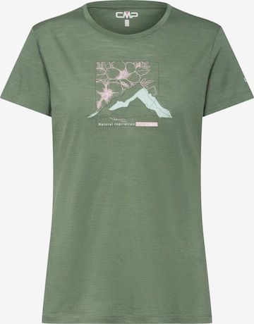CMP Performance Shirt in Green: front