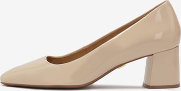 Kazar Pumps in Beige: front