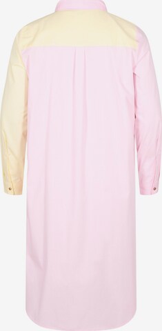 Camicia da donna 'Vlau' di Zizzi in rosa