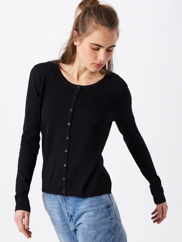 Cardigan 'Laura' minus en noir : devant