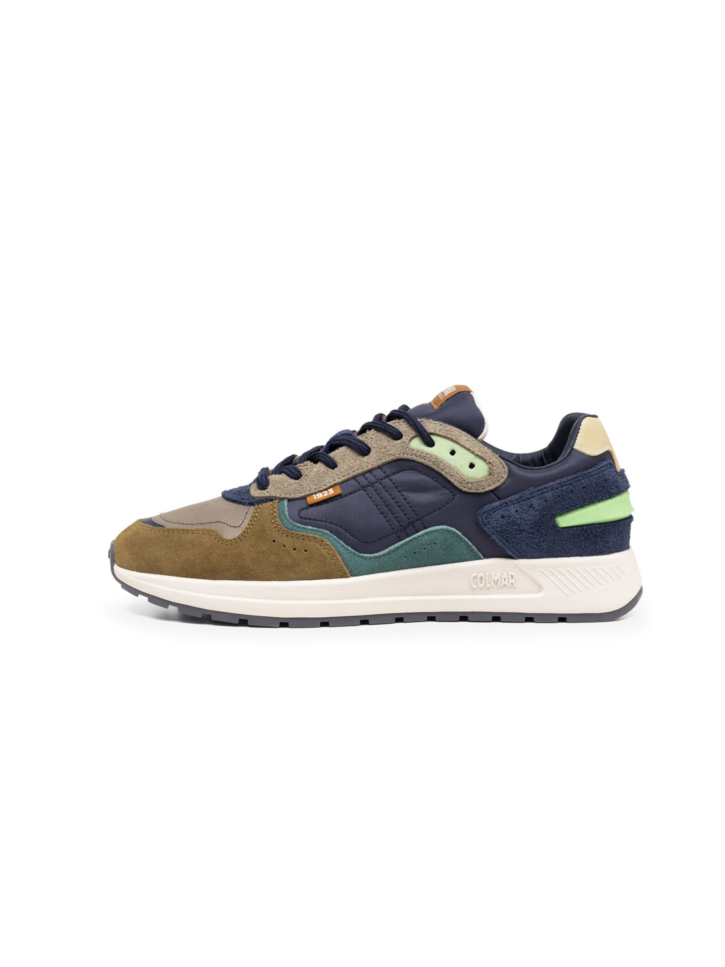 Colmar Platform trainers 'Logan Effect' in Blue: front