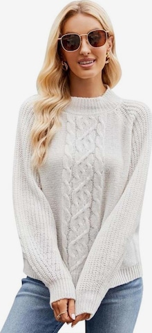 KoJooin Pullover in Weiß: Vorderseite