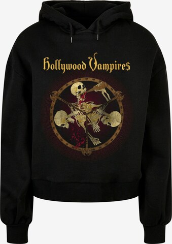 Sweat-shirt 'Hollywood Vampires' Merchcode en noir : devant