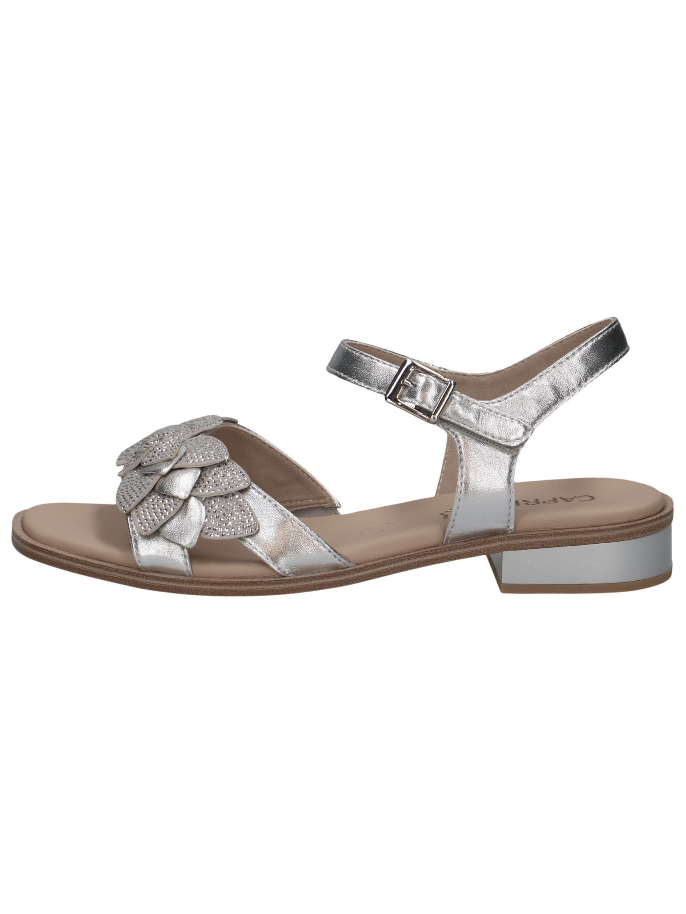 CAPRICE Sandale in Silber