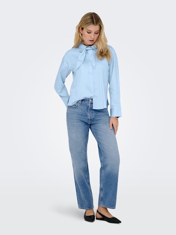 JDY Blouse 'JDYWILLOW' in Blauw