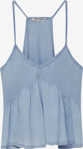 Pull&Bear Top in Blauw: voorkant