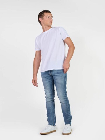 Le Temps Des Cerises Slimfit Jeans in Blauw