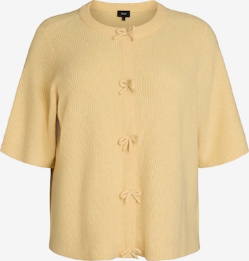 ZizziKardigan 'Casunny' - žuta boja: prednji dio