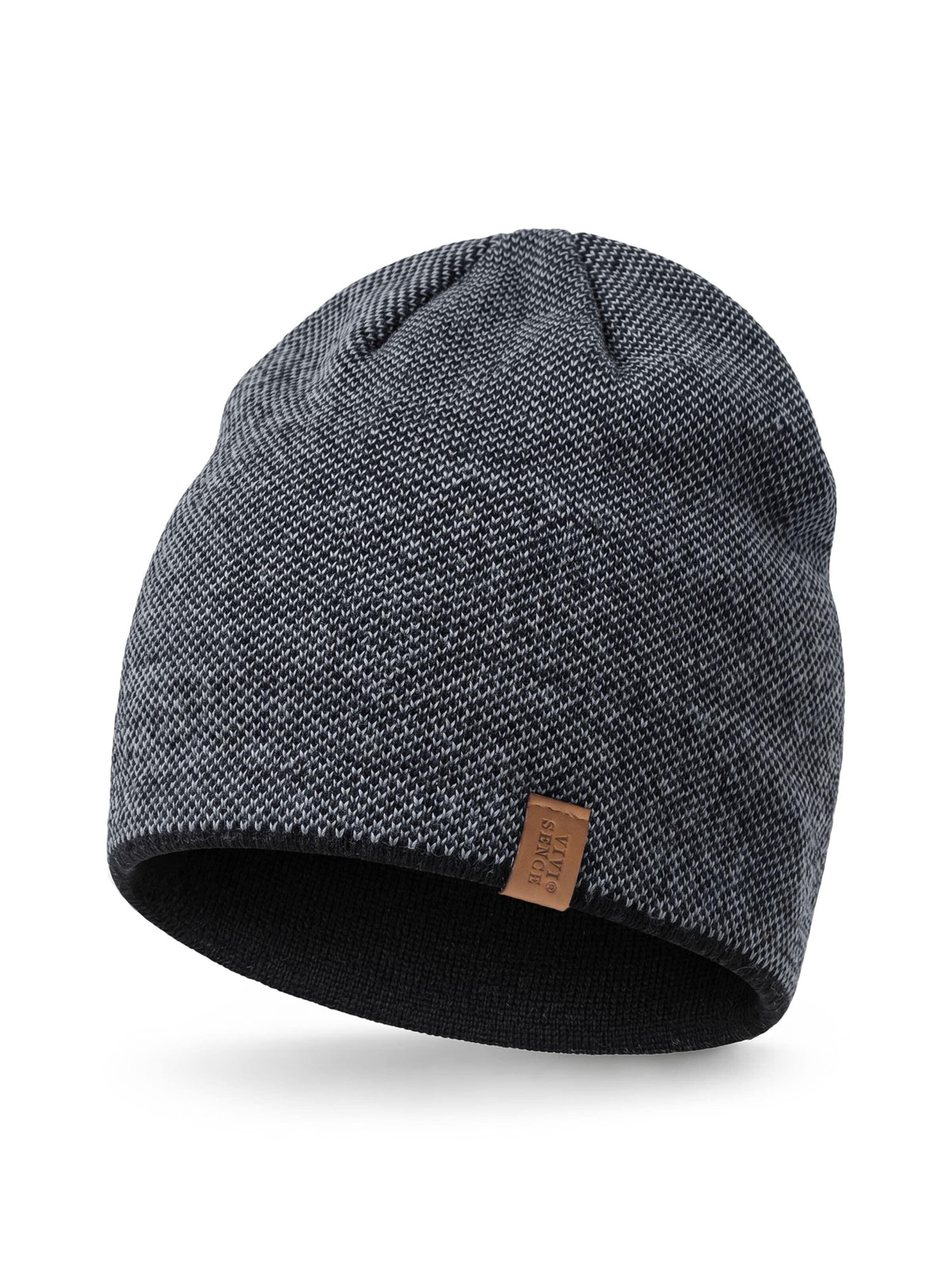 Vivisence Beanie 'M7008' in Grey: front