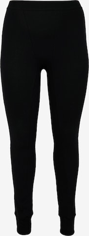 YOEK Slim fit Leggings in Black: front