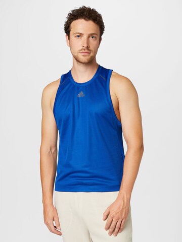 T-Shirt fonctionnel 'Hiit Spin ' ADIDAS SPORTSWEAR en bleu : devant