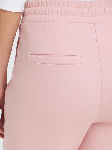 Coupe slim Pantalon Oxmo en rose