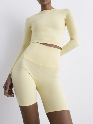 MyLibi Slim fit Leggings in Yellow