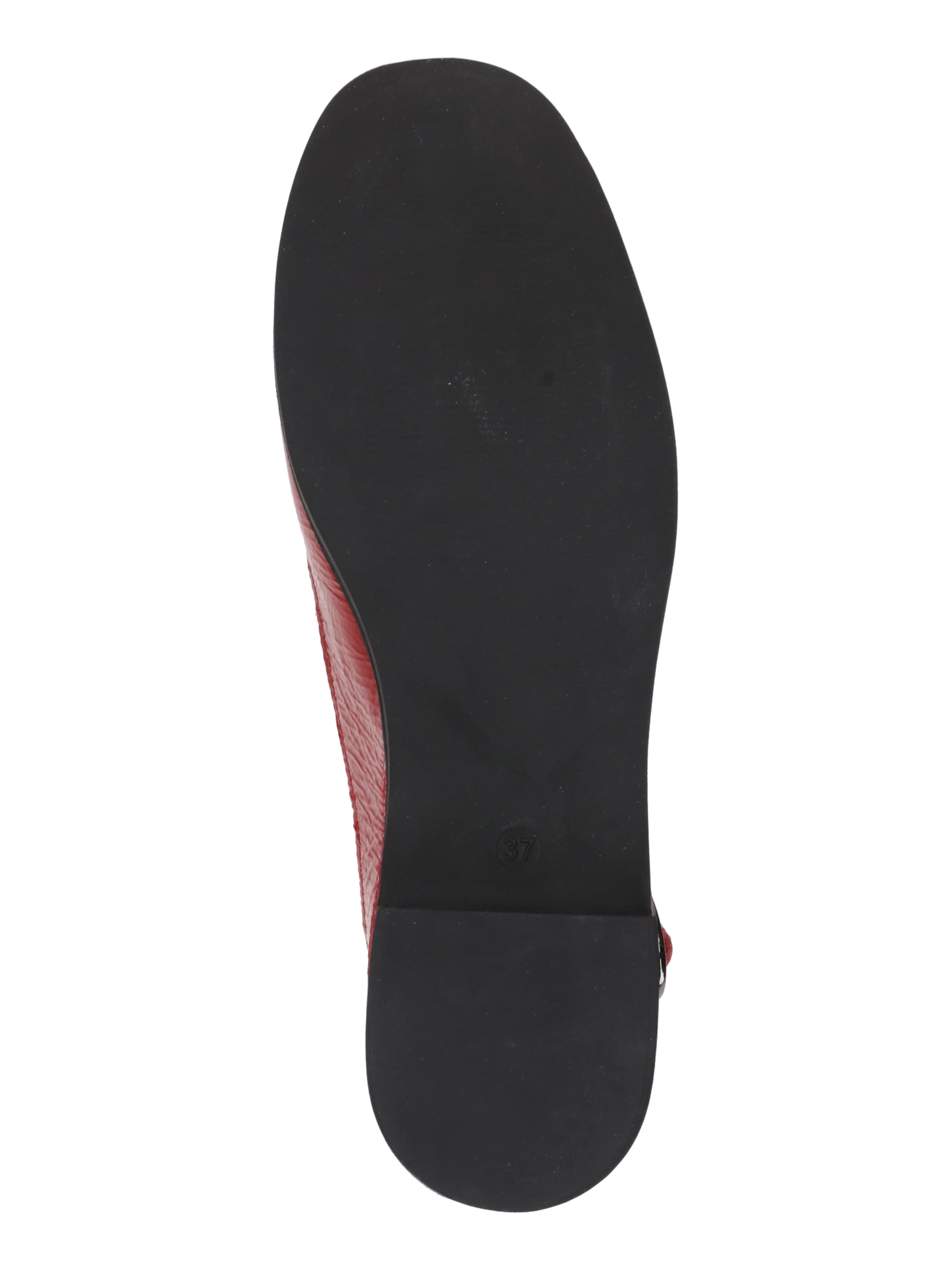 Ca'Shott Baleríny s řemínky 'Diana' – červená