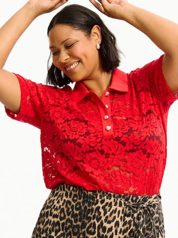 Anyday Bluse 'Perla 408'‌ in Rot
