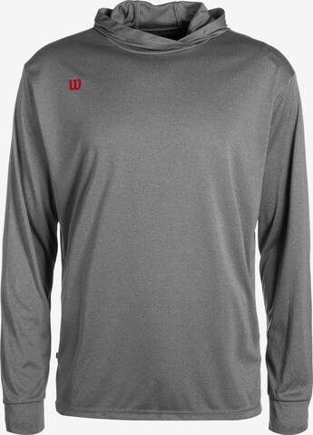 WILSON Performance Shirt in Grey: front