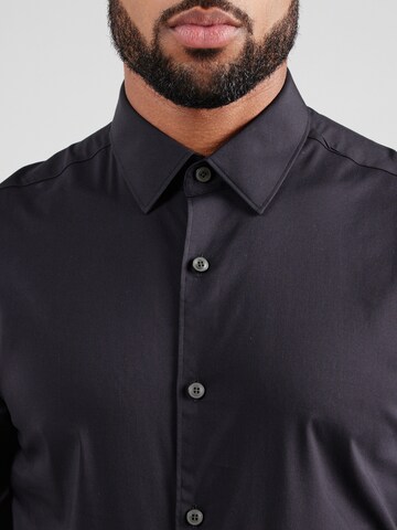 Tiger of Sweden Slim fit Button Up Shirt 'FILBRODIE' in Black
