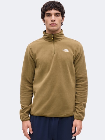 THE NORTH FACE Sports sweater 'GLACIER' in Beige: front