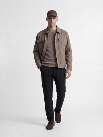 JACK & JONES regular Sportsbukser i sort