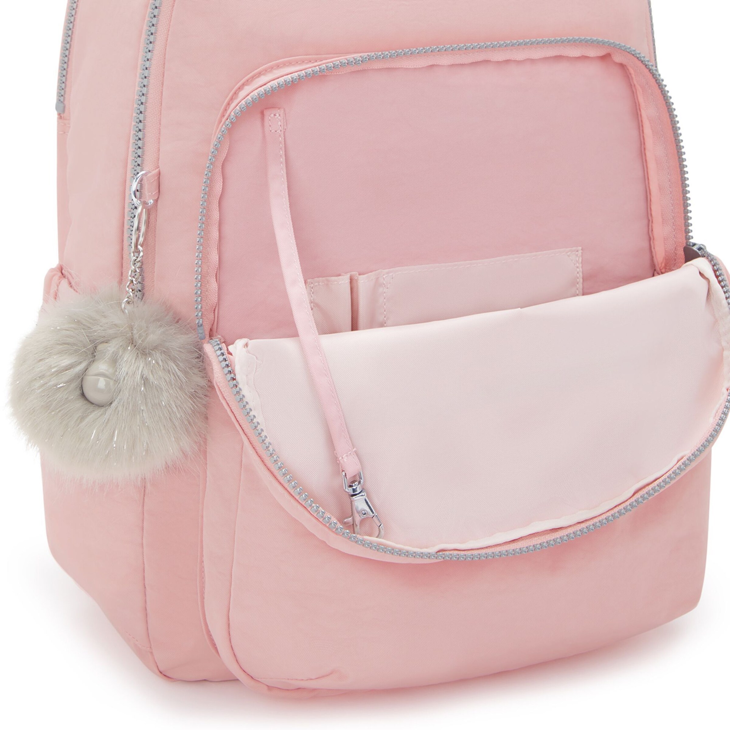 KIPLING - Mochila 'Seoul Lap' em rosa